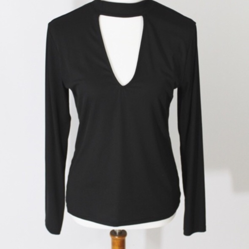 H&M Choker Blouse